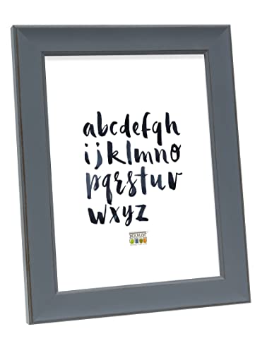 Deknudt Bilderrahmen, Holz, Grau, 20 x 28 cm von Deknudt Frames