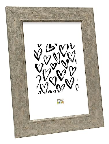 Deknudt Frames Bilderrahmen, Holz, grau, 30 x40 cm von Deknudt Frames