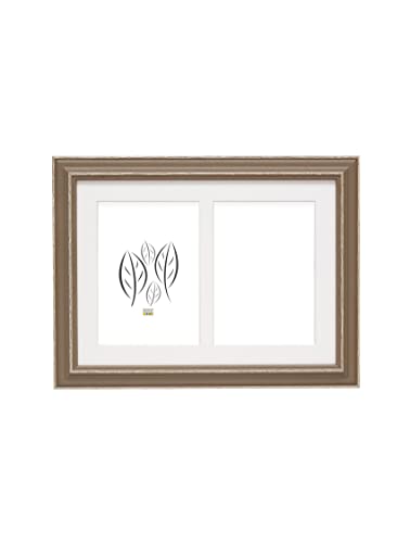 Deknudt S221F3P2_15.0x20.0 Bilderrahmen, Holz, 15 x 20 cm, Taupe von Deknudt Frames