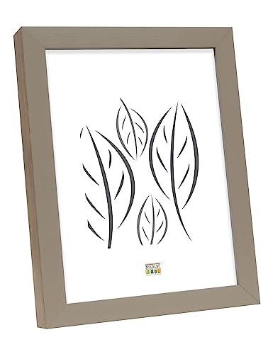 Deknudt S46PH3_13,0x18,0 Bilderrahmen, Holz, braun, 18 cm von Deknudt Frames