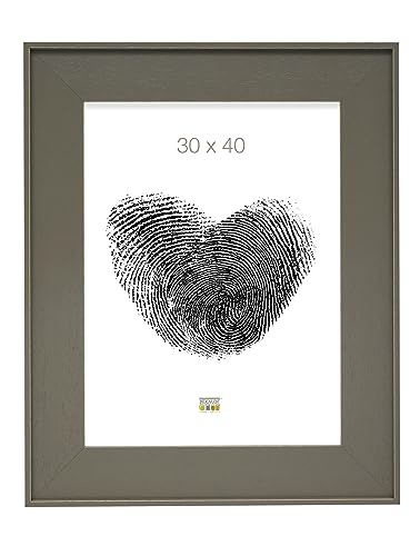 Deknudt S884S7_30.0x40.0 Bilderrahmen, Holz, 30 x 40 cm, Taupe von Deknudt Frames