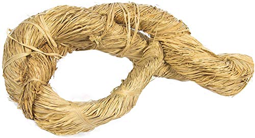 Raffia Naturbast Bastelbedarf Bindebast 1 kg Natur Raphia Bast Zopf Floristik Geschenkband Raffiagarn von Deko AS GmbH