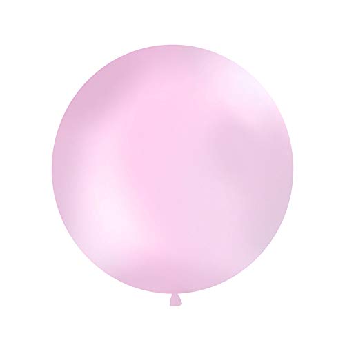 DekoHaus Riesenballons XXL 100 cm Helium Luftballons Farbe wählbar (Pink) von DekoHaus