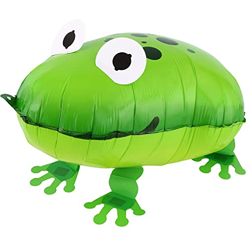 DekoRex Airwalker Walking Pets Folienballon Tier Ballon Deko (Frosch) von DekoRex