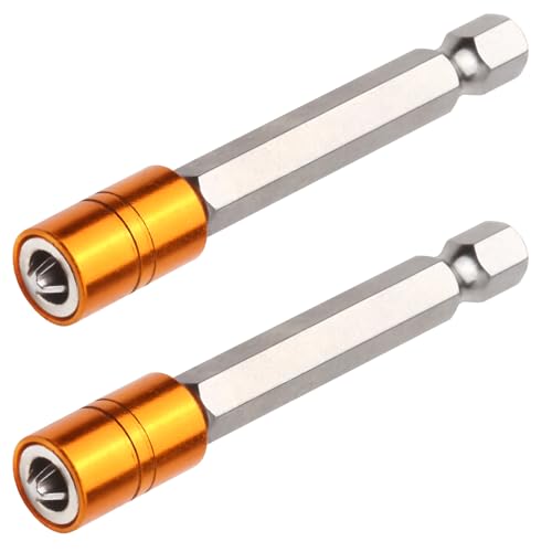 DekoTech Magnetische Schraubendreher-Bithalter, PH2 x 65 mm, S2-Stahllegierung, 6,35 mm Sechskantschaft, Schnellwechsel-Bohrerverlängerung für Schraubendreher-Bits, Muttern, Stecknüsse und DekoTech Magnetische Schraubendreher-Bithalter, PH2 x 65 mm, S2-Stahllegierung, 6,35 mm Sechskantschaft, Schnellwechsel-Bohrerverlängerung für Schraubendreher-Bits, Muttern, Stecknüsse und von DekoTech