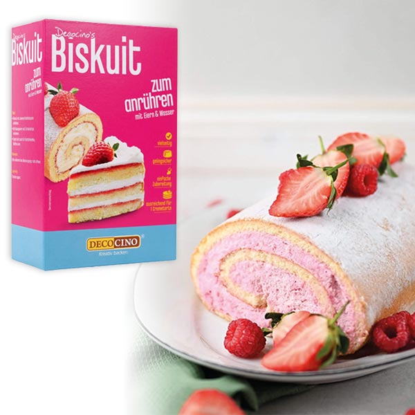 Biskuit zum Anrühren, 250g, gelingsicher von Dekoback GmbH