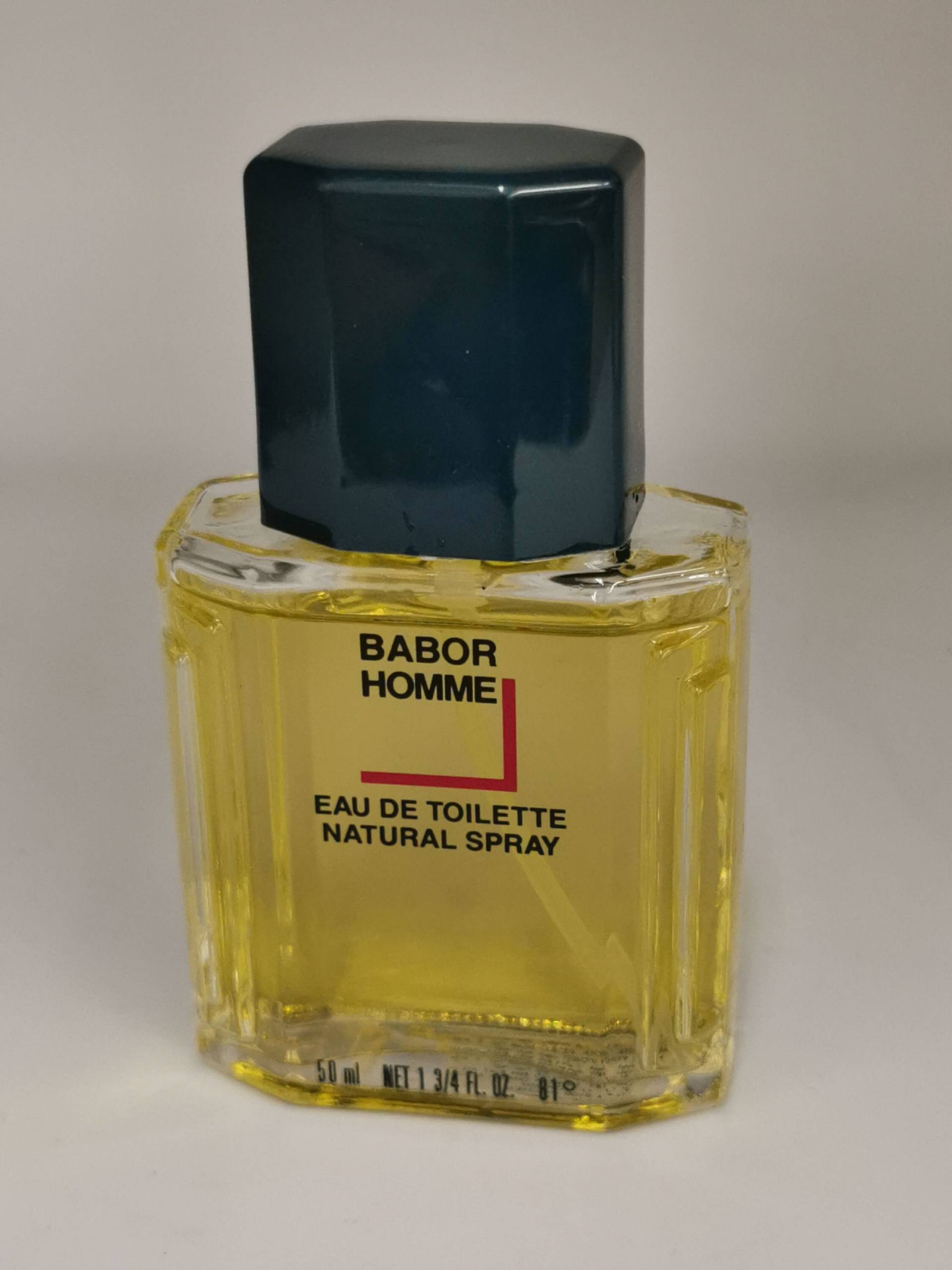 Babor Homme Eau De Toilette 50 Ml Gebraucht Verpackung Nicht Vorhanden, Füllstand Ca 95 % von Dekofisch