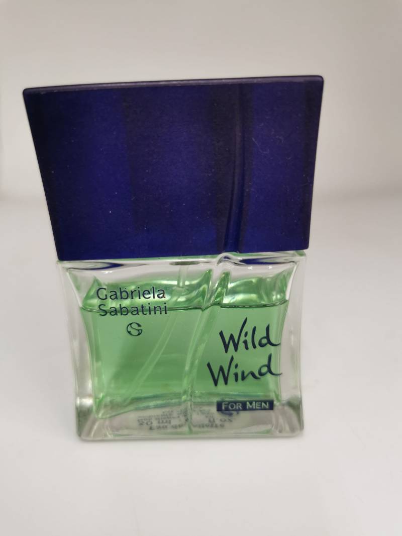 Gabriela Sabatini Wild Wind For Men Eau De Toilette 30 Ml Gebraucht Verpackung Nicht Vorhanden, Füllstand Ca 80 % von Dekofisch