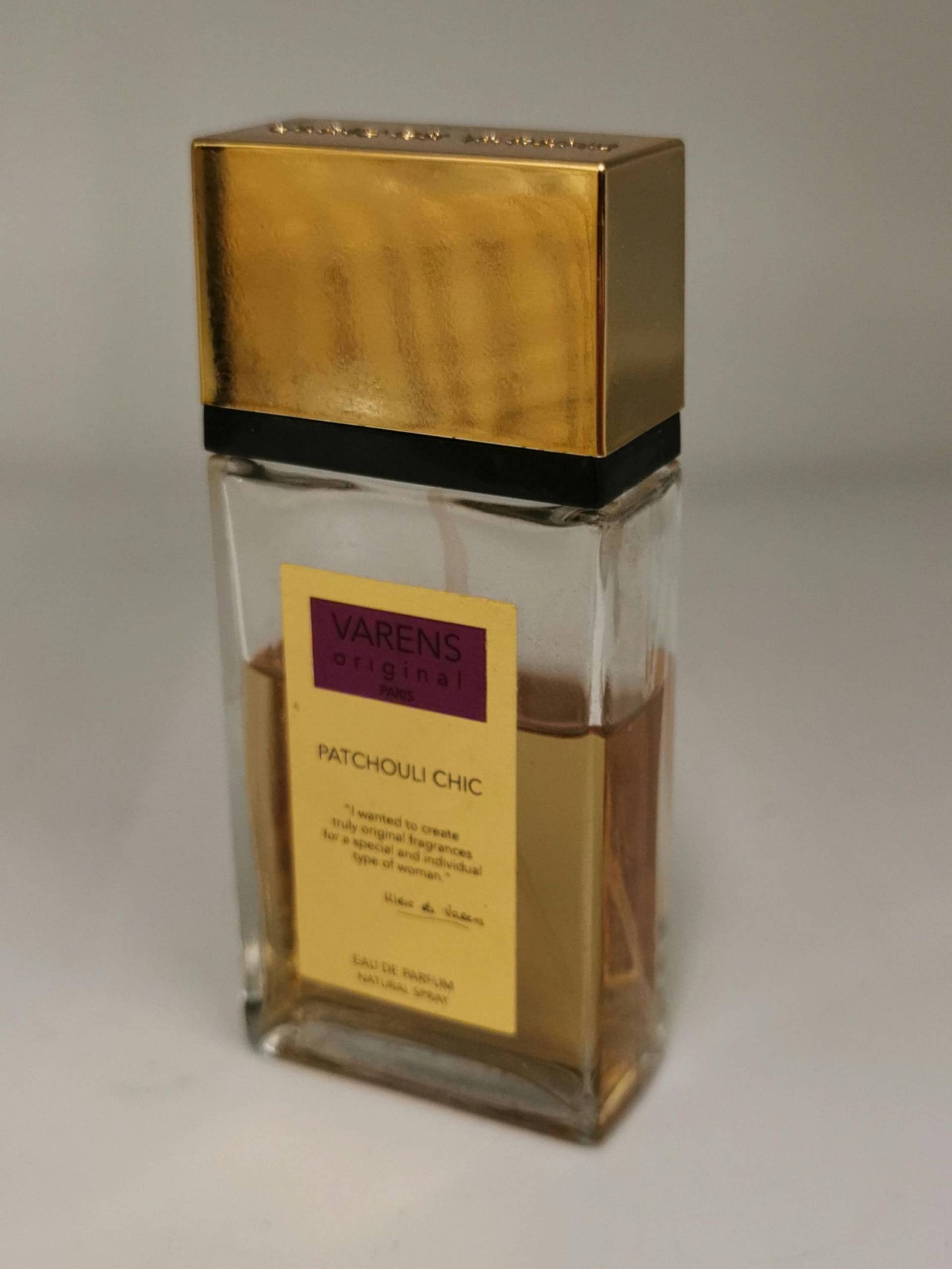 Ulric De Varens Patchouli Chic 30 Ml Gebraucht Verpackung Nicht Vorhanden, Füllstand Ca 55 % Vintage Rarität von Dekofisch