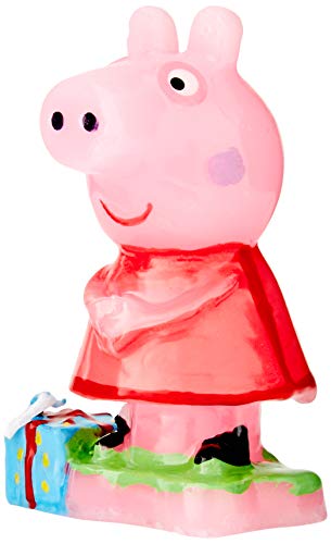 Dekora 346089 Kerze mit Peppa Pig Design, 7,5 cm von dekora