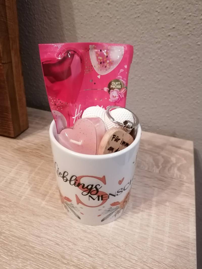 Geschenkset Für Frauen, Valentinstag, Muttertag Lieblingsmensch von DekoundTrend