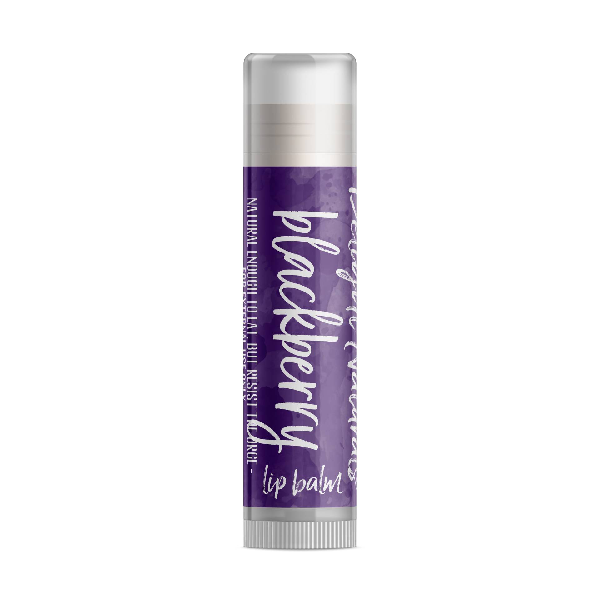 Delight Naturals Brombeere Lippenbalsam - Single Tube von DelightNaturals