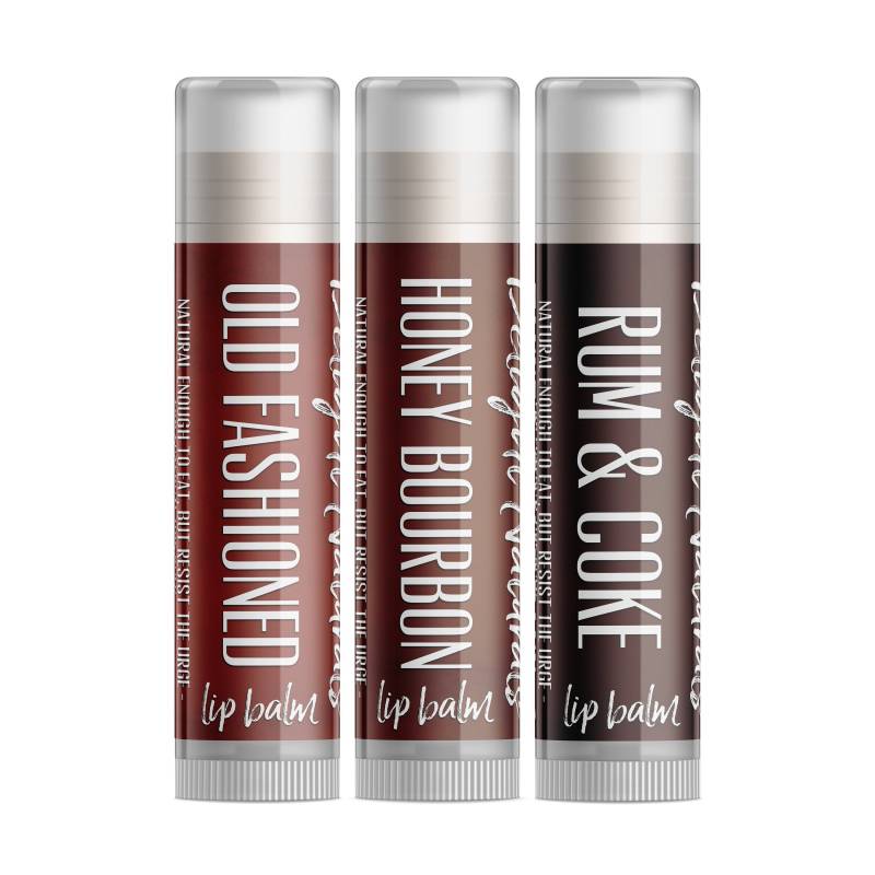 Delight Naturals Dark Cocktails Lippenbalsam Set von DelightNaturals