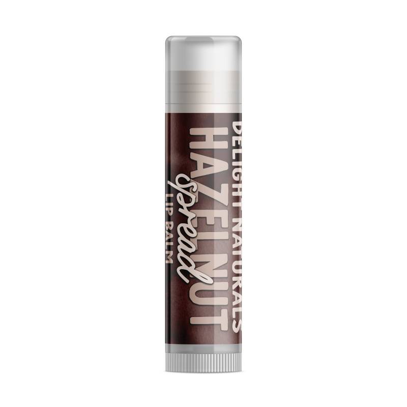 Delight Naturals Haselnuss Verbreiten Lippenbalsam - Single Tube von DelightNaturals