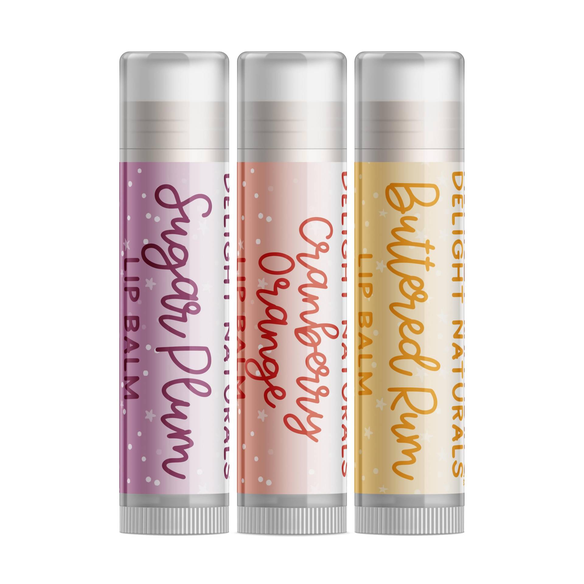 Delight Naturals Cozy Winter Lippenbalsam Set von DelightNaturals