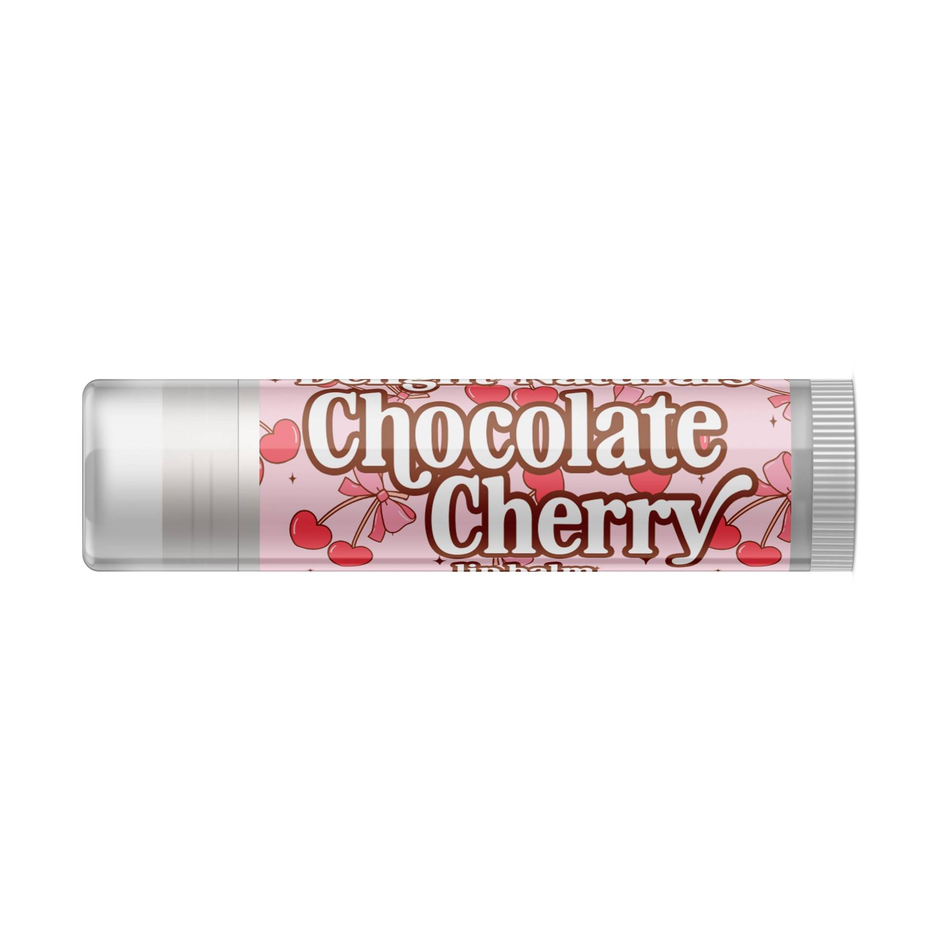 Jumbo Chocolate Cherry Lippenbalsam - Valentinstag Einzeltube von DelightNaturals