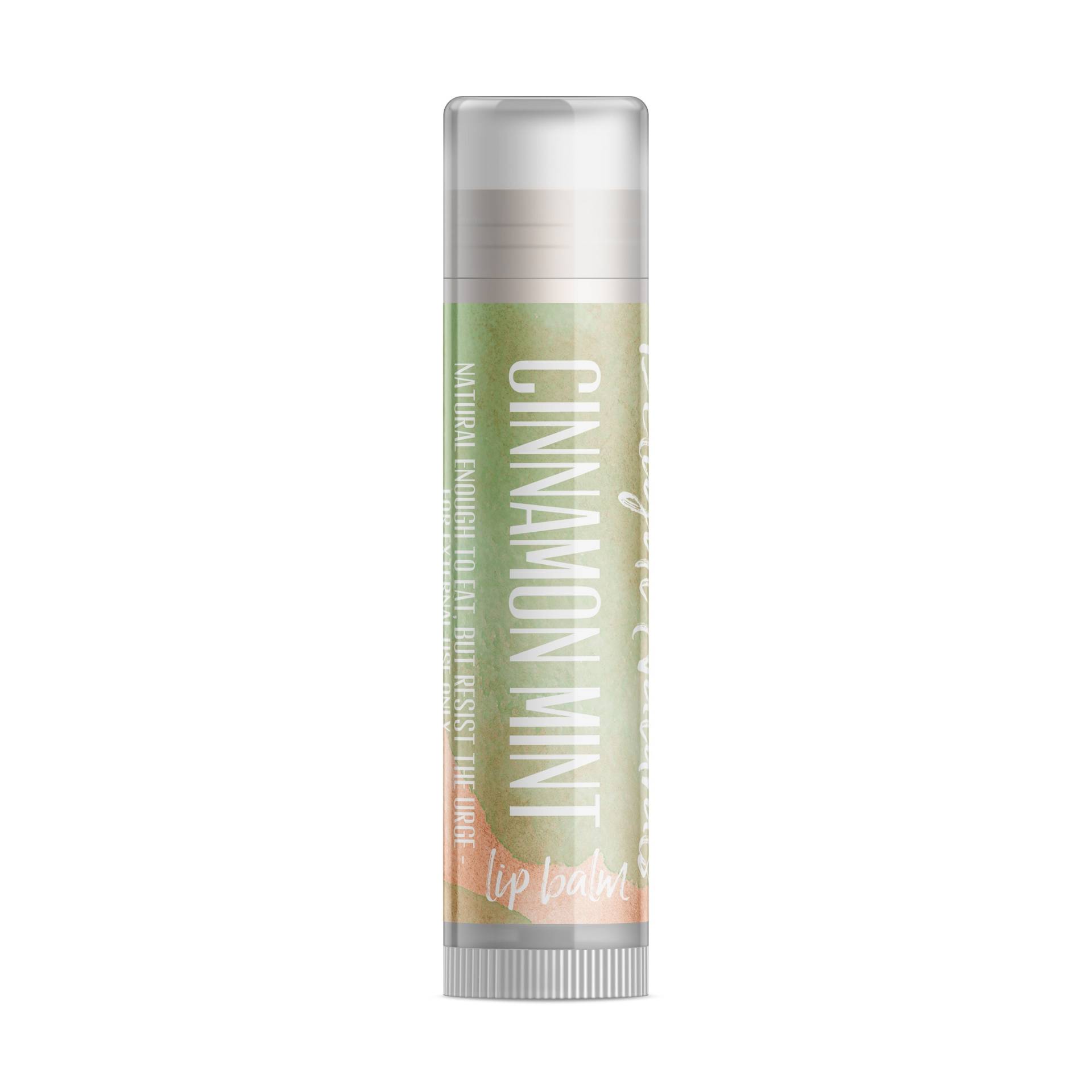 Delight Naturals Zimt Minze Lippenbalsam - Single Tube von DelightNaturals