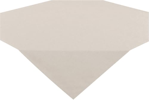 Tischdecke Wien Home, Moderne und fleckabweisende Mitteldecke für das ganze Jahr, beige sandgrau, 85x85 cm von Delindo Lifestyle