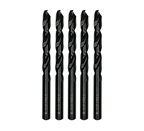 DelitonGude 11,0mm HSS M35 Cobalt Twist Bohrer, Hochgeschwindigkeitsstahl, Satz 5, passend für Stähle, Gusseisen und andere Metalle (11,0mm) von DelitonGude