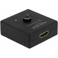 DeLOCK 2 in1 Umschalter bidirektional 4K 60 Hz HDMI-Switch 2-fach von Delock