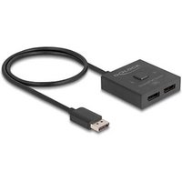 DeLOCK DisplayPort 2in1 bidirektional 8K Switch 2-fach von Delock