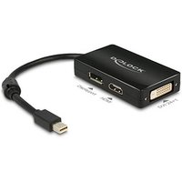 DeLOCK 62623  Mini-DisplayPort/DVI, DisplayPort, HDMI Adapter von Delock