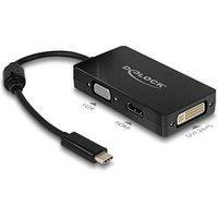 DeLOCK 63925  USB C/HDMI, DVI, VGA Adapter von Delock