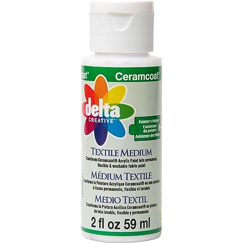 Delta Creative 10300D Textile Medium Delta Ceramcoat Acrylfarbe, 2 oz von Delta Creative