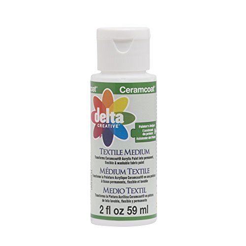 Delta 10300D Textile Medium Ceramcoat Acrylfarbe, 2 oz von Delta Creative