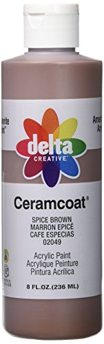 Plaid: Delta Ceramcoat Acrylfarbe 8oz-Spice braun – halbtransparent, andere, Mehrfarbig von Delta Creative