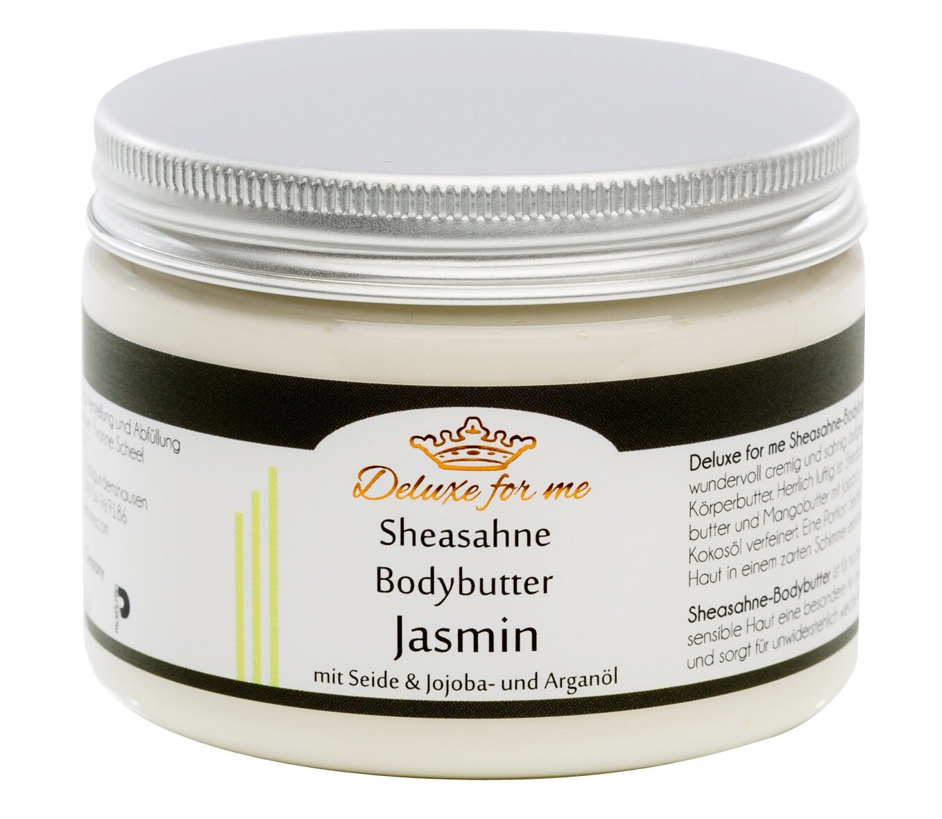 194.29Eur/1Kg Bodybutter - Sheasahne Jasmin von Deluxeforme