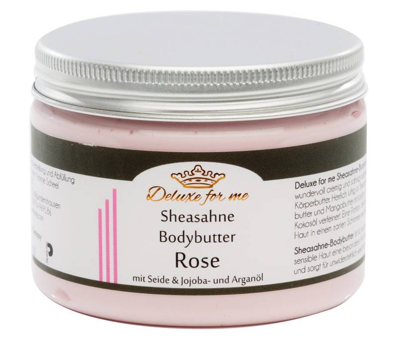 194.29Eur/1Kg Bodybutter - Sheasahne Rose von Deluxeforme