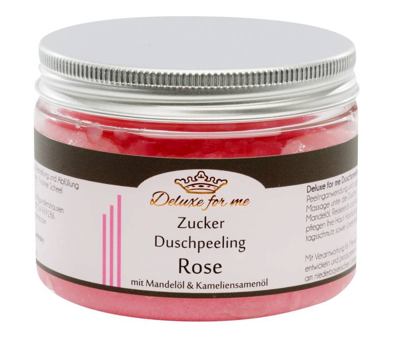 70.-Eur/1Kg Duschpeeling Rose Duschmousse Zucker von Deluxeforme