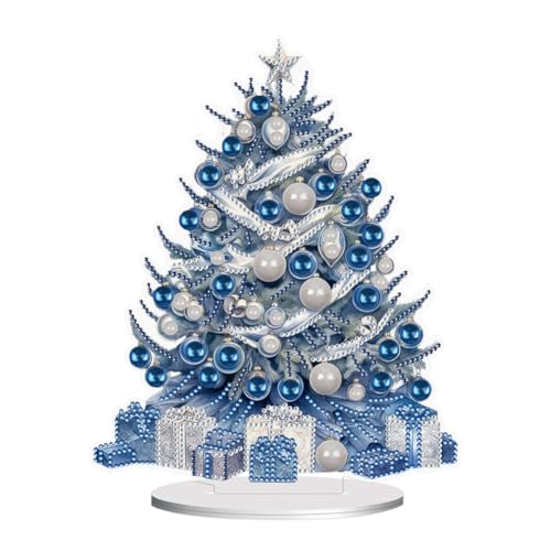 Demiawaking DIY 5D Mosaik Kristall Diamond Painting Weihnachtsbaum Handwerk Diamant Malerei Kit Weihnachtsdeko Ornamente Geschenke (W) von Demiawaking