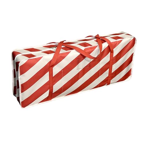 Demsyeq Geschenkpapier-Aufbewahrung: Aufbewahrungsbehälter für Urlaubspapier-Organizer, verstellbare Weihnachtsgeschenktüten, Geschenkpapierrollen-Aufbewahrung für Schuppen, Schrank von Demsyeq