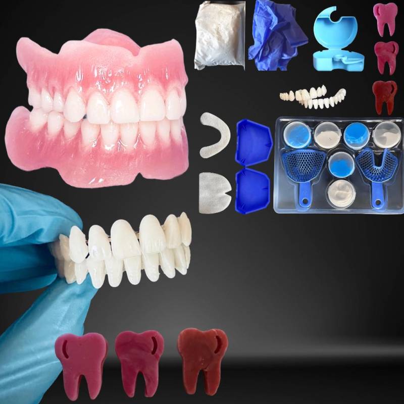 Learn Model Kit, Students, Premium Dental Diy Denture Prothesis, Schaumodell von DentalMental