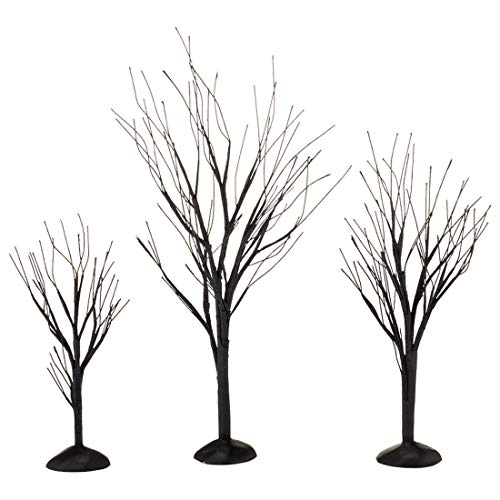 Department 56 Accessories for Villages Halloween Black Bare Branch Trees, 4.5 cm, Metal Wire Paper Plastic von Department 56