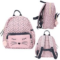 DEPESCHE Rucksack Princess Mimi Katze Kunstfaser pink von Depesche