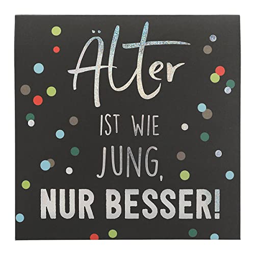 Depesche 0011694-050 Pop-up Glückwunschkarte, Klappkarte mit Musik, Lichtelementen und einem originellen Spruch, Grußkarte inkl. Umschlag, Format 15,5 x 15,5 cm von Depesche