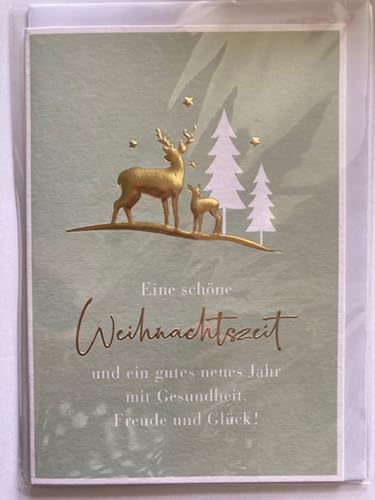 Weihnachtskarte Klappkarte- Liebe Weihnachtsgrüsse Nr.17 von Depesche