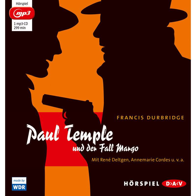 Paul Temple Und Der Fall Margo,1 Mp3-Cd - Francis Durbridge (Hörbuch) von Der Audio Verlag, DAV