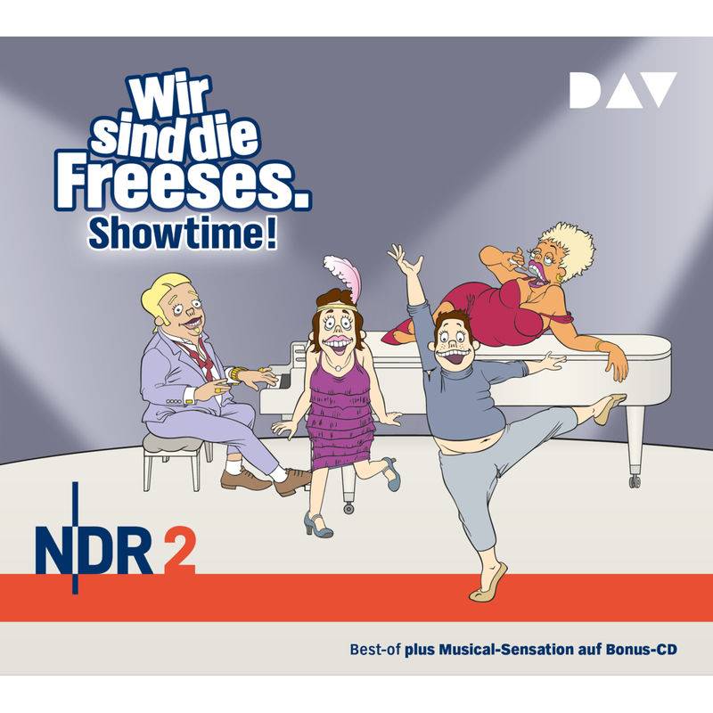 Wir Sind Die Freeses - Showtime!,3 Audio-Cds - Andreas Altenburg (Hörbuch) von Der Audio Verlag, DAV