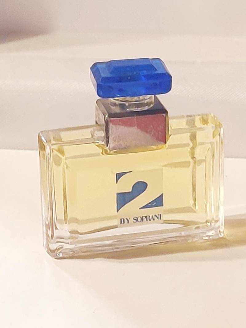 2 By Soprani | Eau De Toilette Miniatur Parfum 4 Ml Vintage 1980Er Jahre Luciano von DerAusstatter