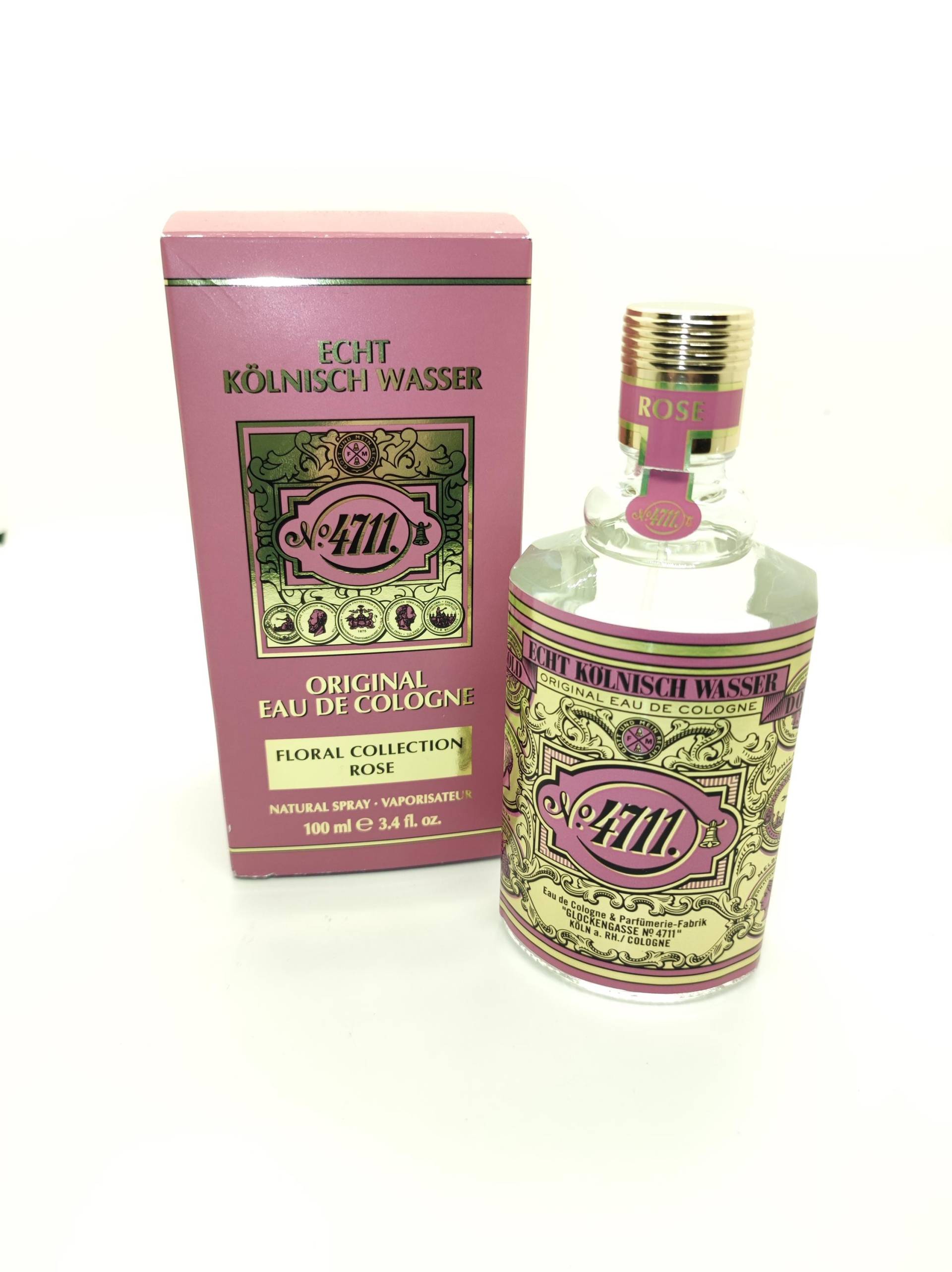 4711 Rose Limited Floral Collection Muhlens | 100Ml Eau De Cologne Spray Vintage Parfum von DerAusstatter