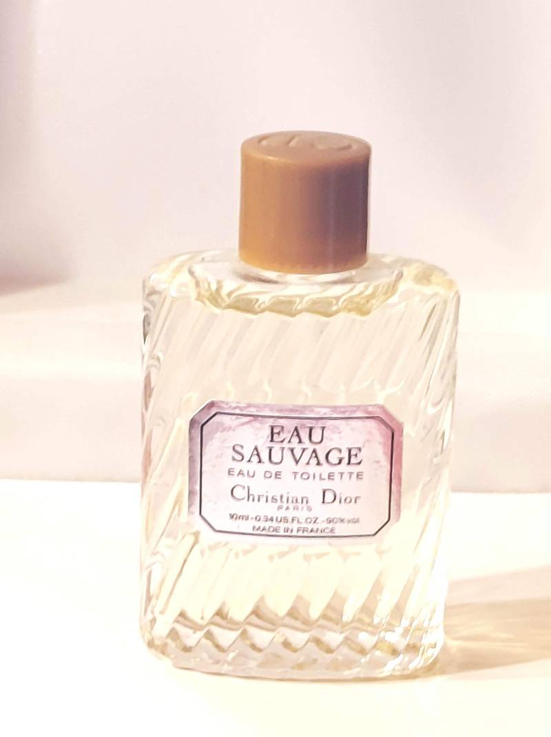 Christian Dior Eau Sauvage Mens De Toilette 10Ml Splash 1960S Parfum von DerAusstatter