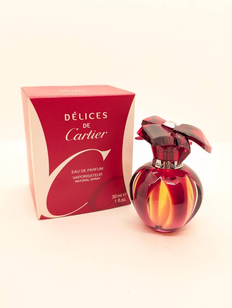 Delices De Cartier | 30 Ml Eau Parfum Spray Vintage Mit Box von DerAusstatter