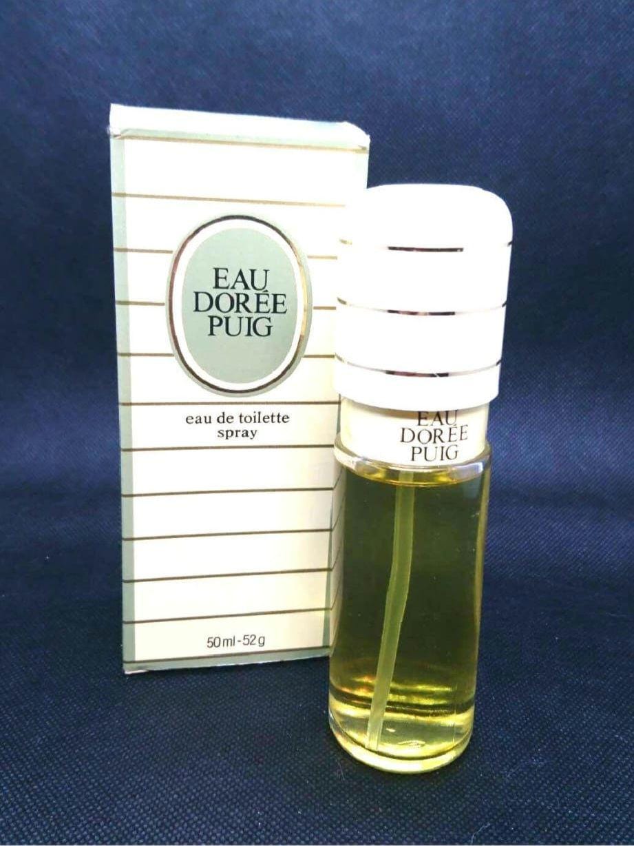 Eau Dorée Puig |Edt 50Ml Spray | De Toilette True 1960S Vintage Boxed Rare Parfum von DerAusstatter