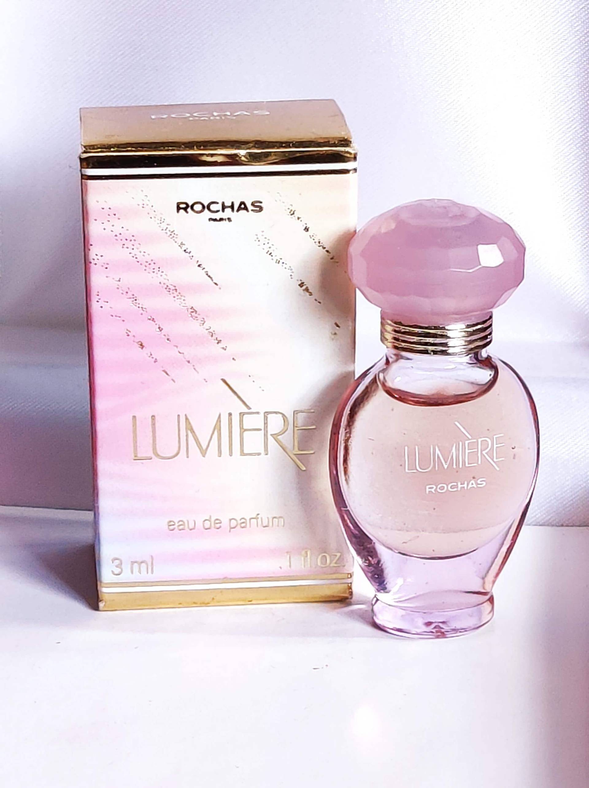 Lumiere Rochas |Eau De Parfum | Miniatur Reisegröße 3 Ml Vintage 1990Er Jahre Paris Boxed von DerAusstatter