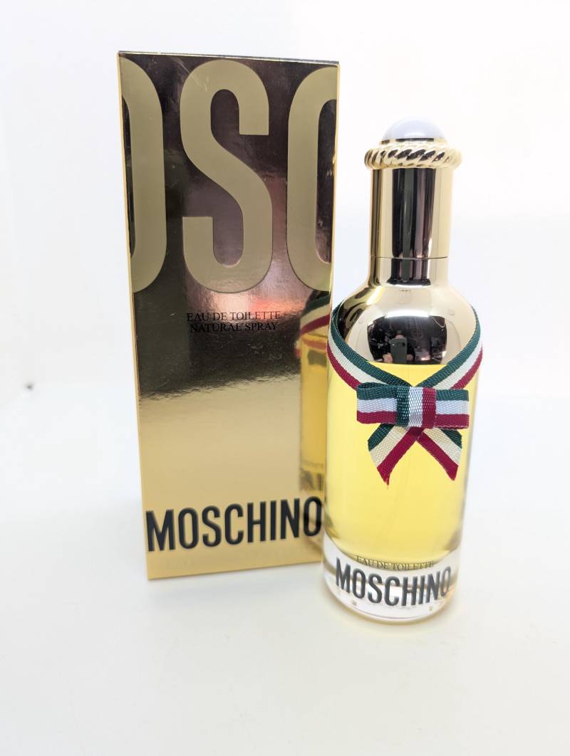 Moschino Parfum Femme | Eau De Toilette Spray 75Ml Alte Formel Mit Box Vintage von DerAusstatter