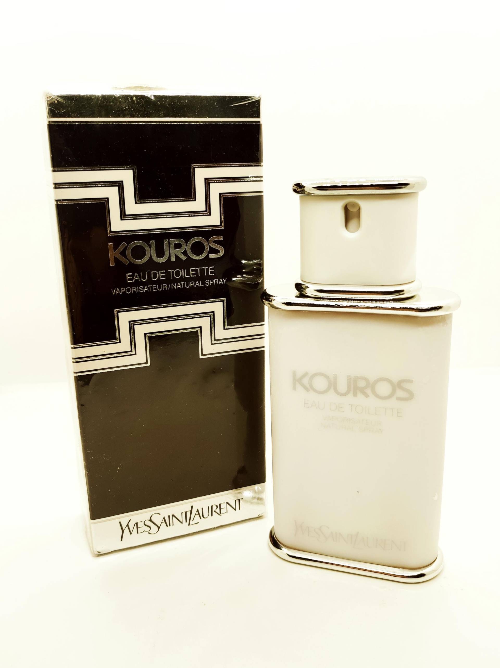 Ysl Kouros Homme | 100 Ml Eau De Toilette Spray 1990Er Vintage Herren Parfum Unberührt Foliert Original von DerAusstatter